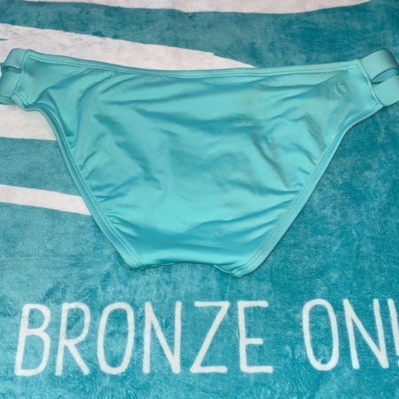 NWOT Mossimo blue green bikini bottom only -medium - Picture 2 of 8